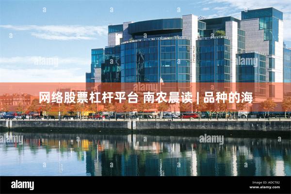 网络股票杠杆平台 南农晨读 | 品种的海