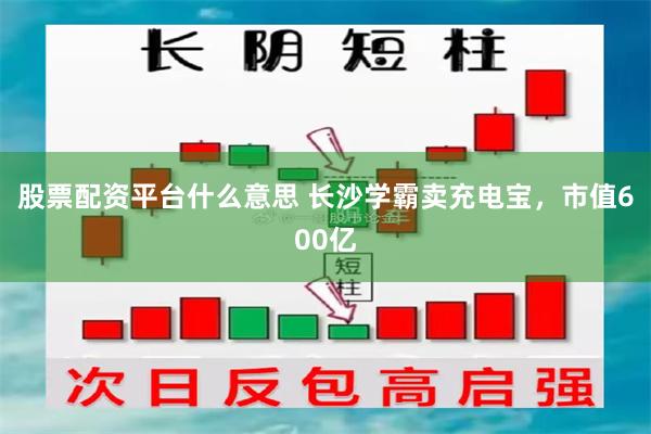 股票配资平台什么意思 长沙学霸卖充电宝，市值600亿
