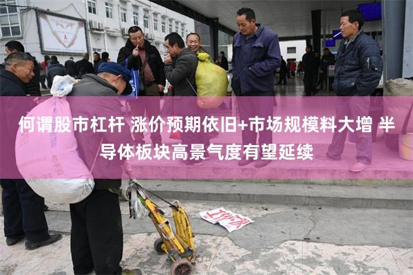 何谓股市杠杆 涨价预期依旧+市场规模料大增 半导体板块高景气度有望延续