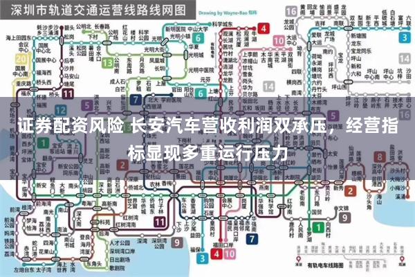 证券配资风险 长安汽车营收利润双承压，经营指标显现多重运行压力