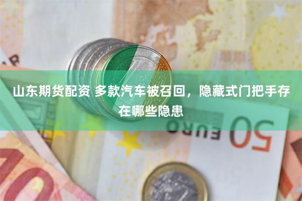 山东期货配资 多款汽车被召回，隐藏式门把手存在哪些隐患