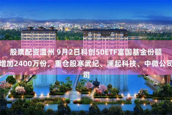 股票配资温州 9月2日科创50ETF富国基金份额增加2400万份，重仓股寒武纪、澜起科技、中微公司