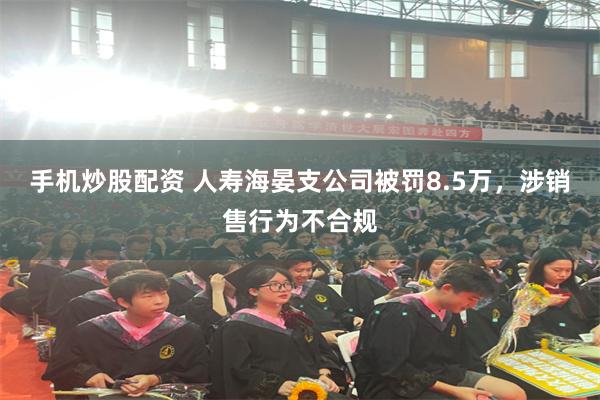 手机炒股配资 人寿海晏支公司被罚8.5万，涉销售行为不合规