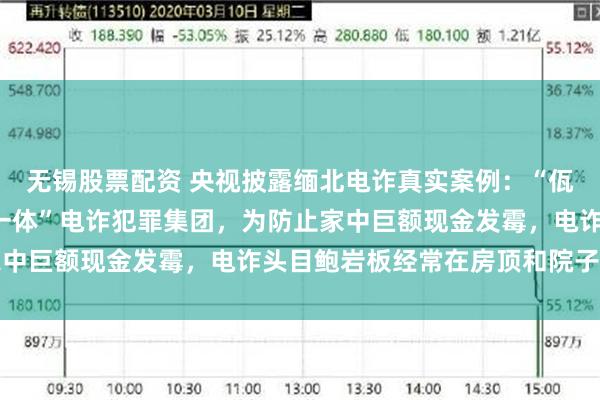 无锡股票配资 央视披露缅北电诈真实案例：“佤邦”支撑了很多“官匪一体”电诈犯罪集团，为防止家中巨额现金发霉，电诈头目鲍岩板经常在房顶和院子晒钱