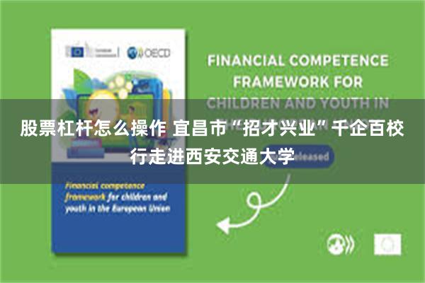 股票杠杆怎么操作 宜昌市“招才兴业”千企百校行走进西安交通大学